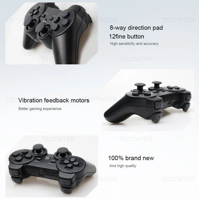 Bluetooth-Compatible Wireless Controller For PS3 Joystick Gamepad For PlayStation 3 Controle Accessories USB PC Game Controller