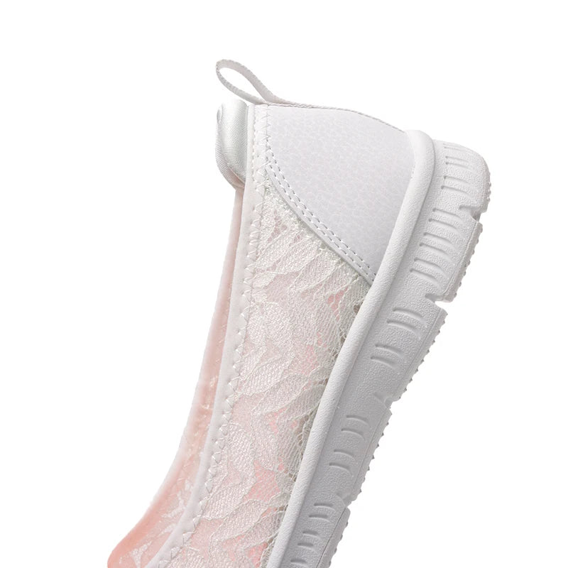 Skechers Damen Be-Cool Freizeitschuhe Flache Slipper Mesh Atmungsaktiv Bequem Leicht Alltagsschuhe 100686-Wht