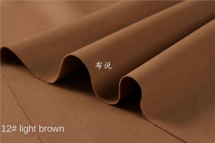 Space Cotton Fabric Thin Clothing Designer Four Sided Elastic Wholesale Cloth Diy Sewing Polyester Spandex Material