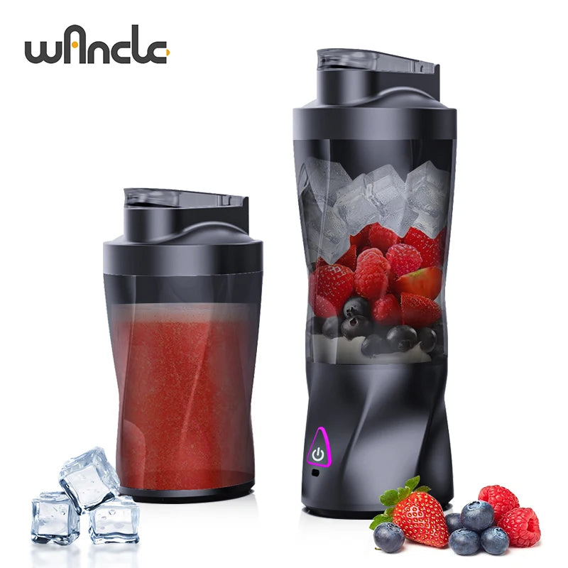 Mixeur Presseur Électrique Portable Fruits Frais 700ML Multifonctionnel USB Rechargeable Shakes Smoothies Blender Tasse Mixeur Extérieur