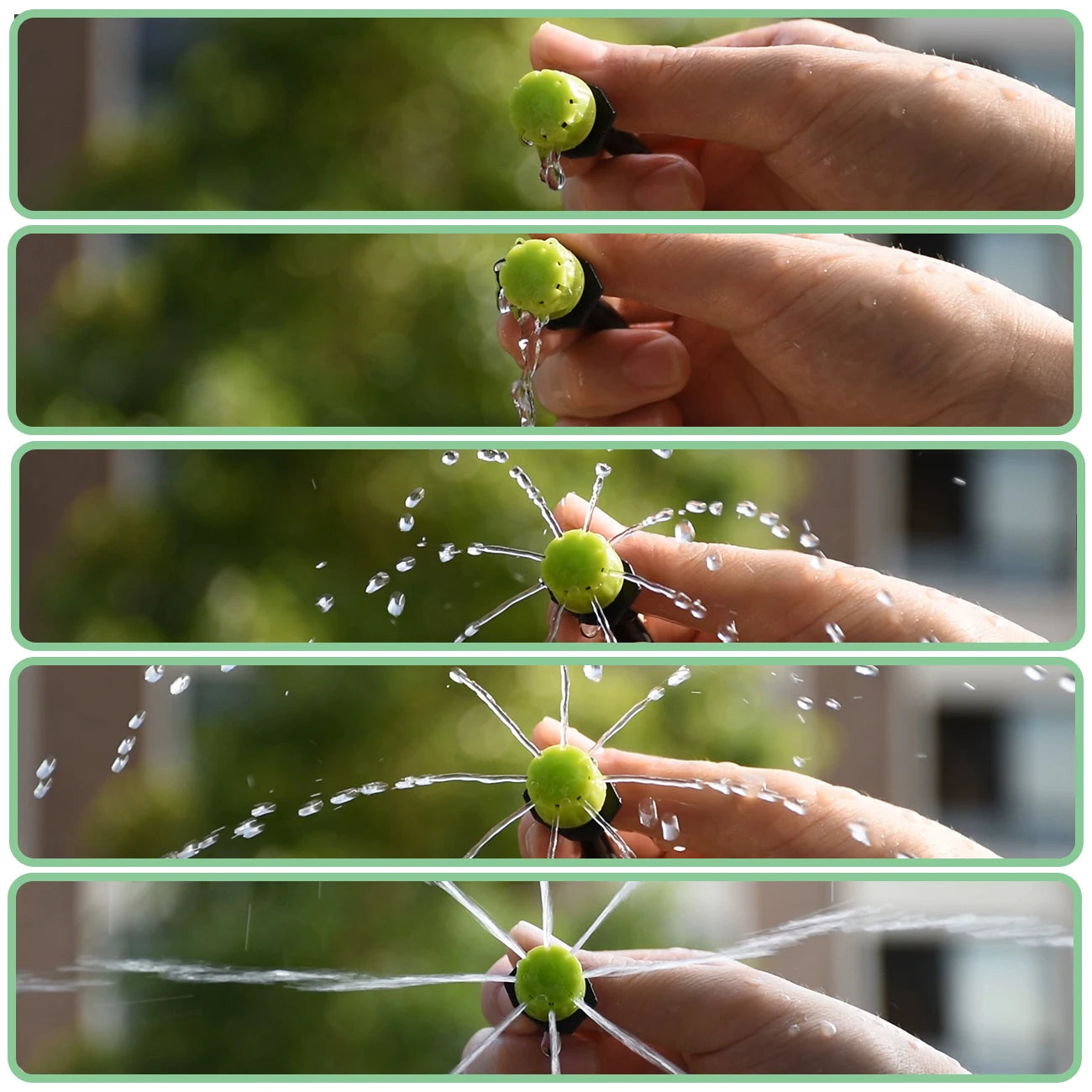 Kit d'irrigation goutte à goutte pour jardin 5-30M Tuyau 1/4'' Système d'arrosage automatique Économie d'eau portable réglable pour plantes et fleurs de serre