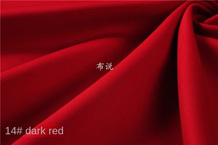 Space Cotton Fabric Thin Clothing Designer Four Sided Elastic Wholesale Cloth Diy Sewing Polyester Spandex Material