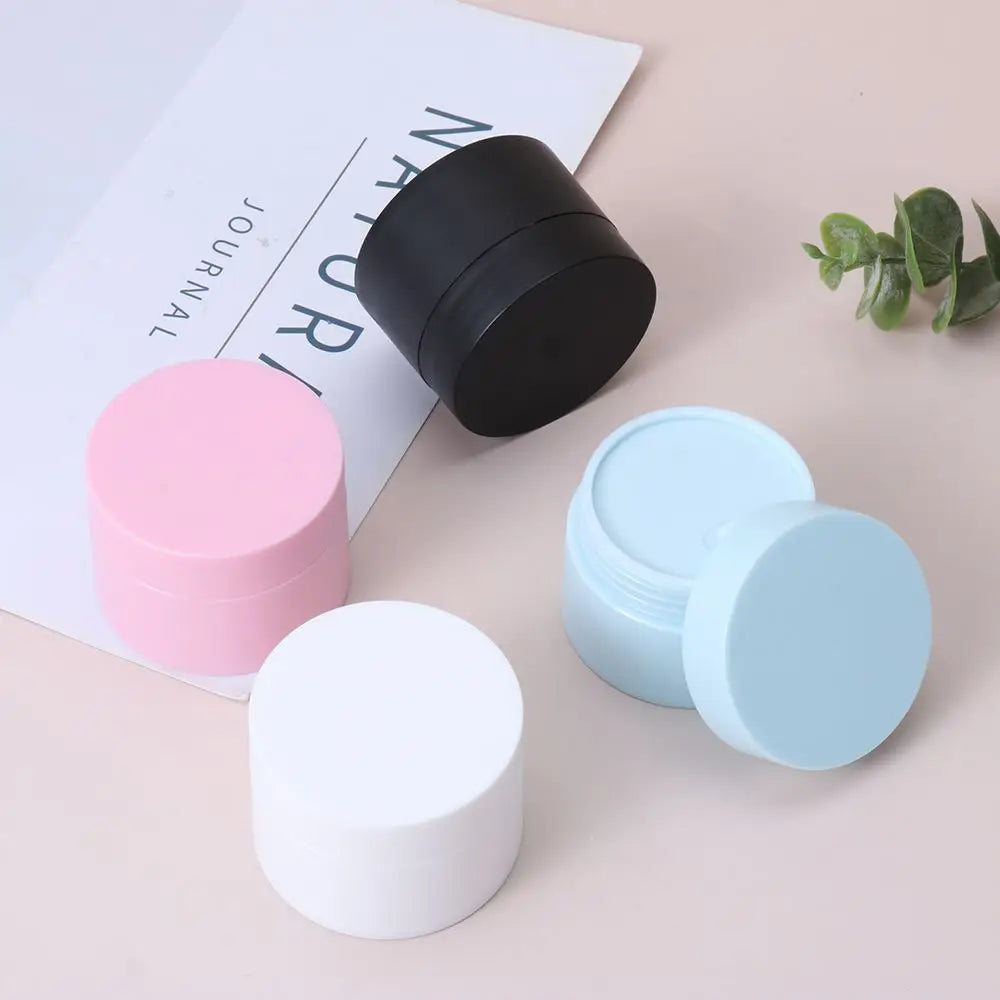 5/15/20/30/50g Contenant vide à taille serrée Voyage PP Crème Visage Pot de Maquillage Boîte en Plastique Cosmétique Flacon Rechargeable Cosmétique