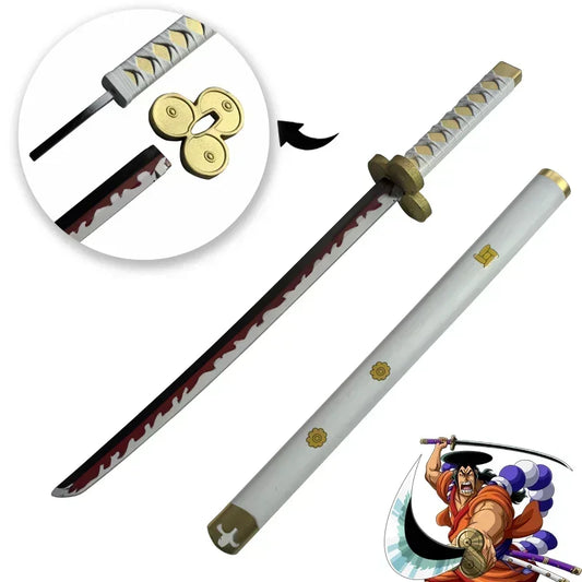 72cm Zoro Katana Samurai Sword Japan Anime Cosplay Katanas Yubashiri Kitetsu Shusui Wado lchimonji PU Toy Swords