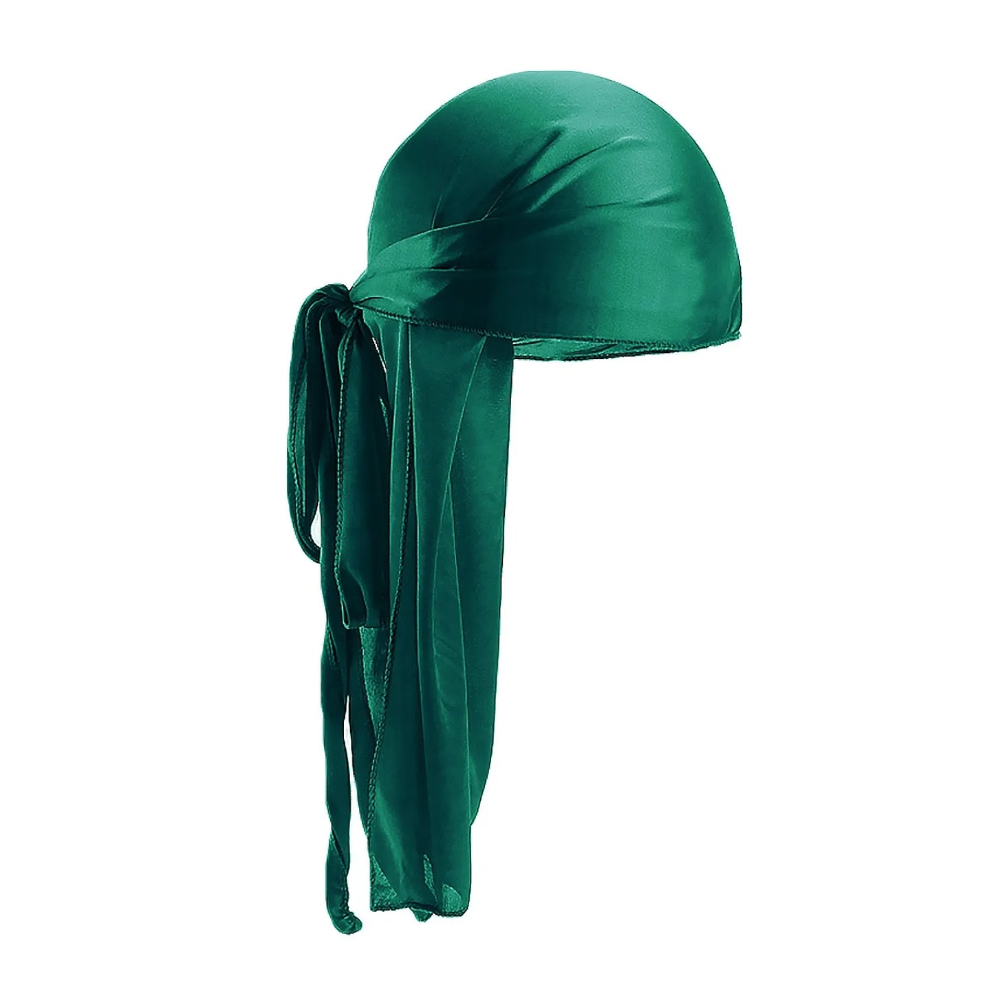 Long Tail Vorgebundene Elastische Kopfbedeckung Bandana Imitat Seide Durag Piratenhut Babyhaube Hip Hop Kappe Turban Hijab Kinder