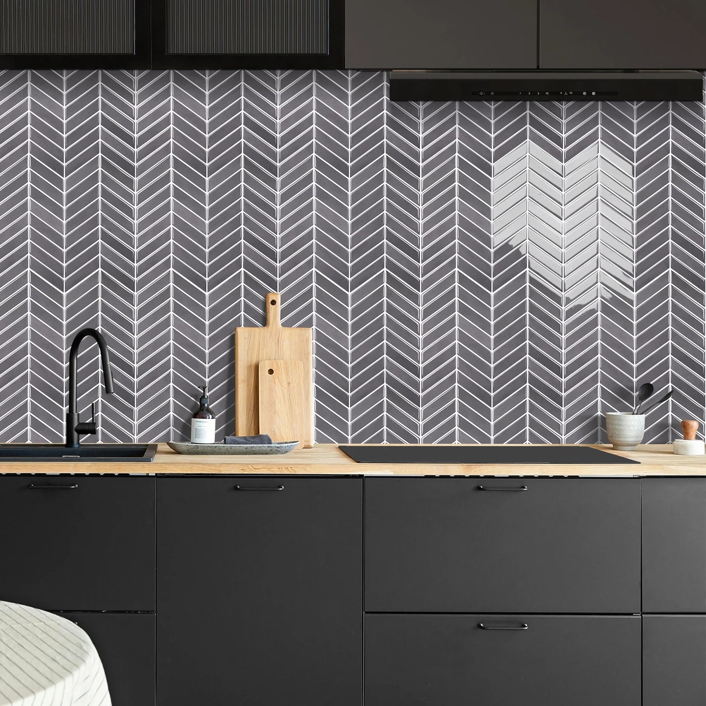 5/10 Blatt 3D Selbstklebende Tapetenfliese DIY Abzieh- und Klebe-Wandfliese