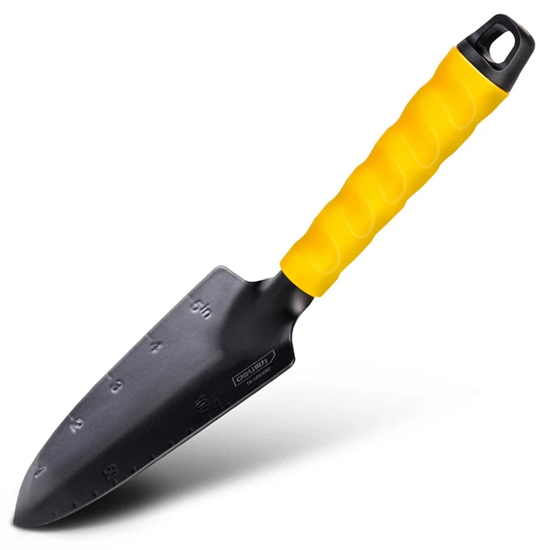Multifunktionales Gartengeräte-Set Handpflanzschaufel Spaten Rechen Kelle für Gartenarbeit, Blumen, Sukkulenten und Umpflanzen