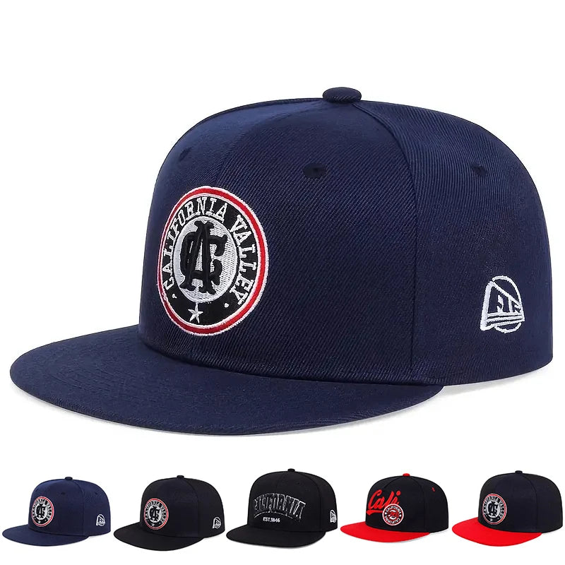 Chapeaux hip-hop unisexes brodés de lettres Printemps et automne Casquettes de baseball réglables de sport décontracté Chapeau de protection solaire
