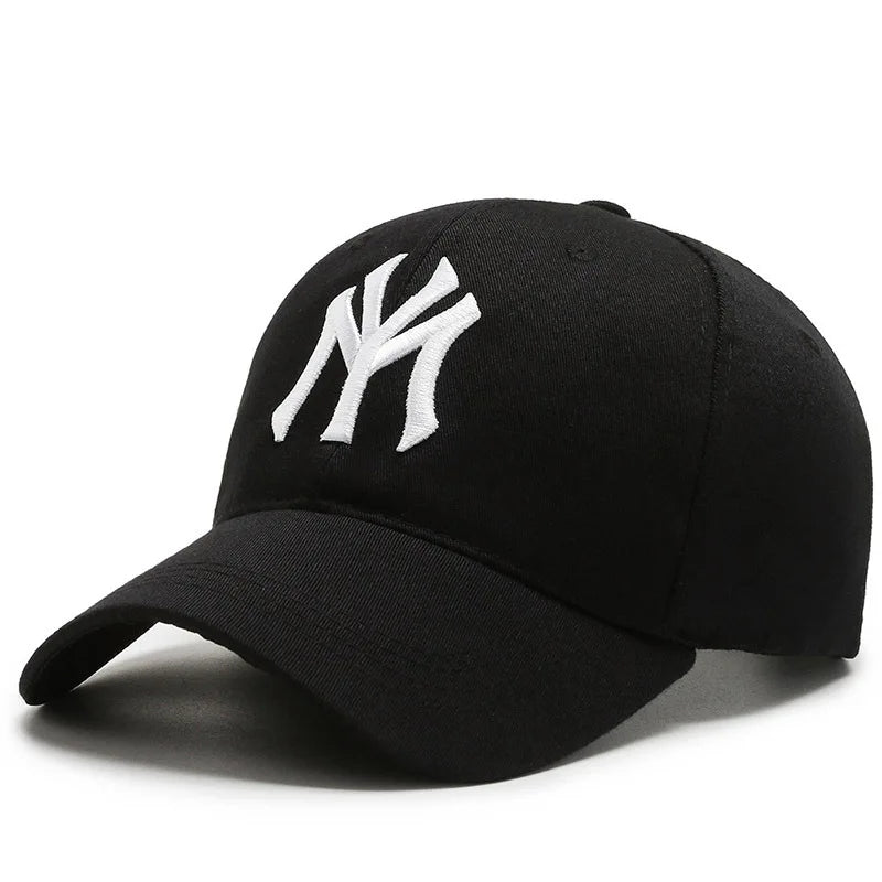 Unisex MY Letter Stickerei Snapback Baseball Caps Frühling und Herbst Outdoor Verstellbare Freizeitkappen Sonnenhut