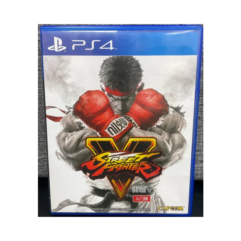 Playstation4 PS4 Gebrauchte Spiele-CD Street Fighter 5 PS4 Zufällige Version Spielkarte Street Fighter 5