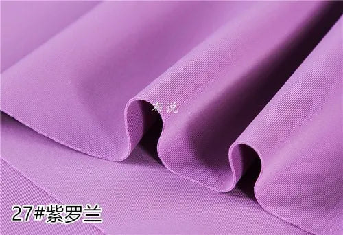 Space Cotton Fabric Thin Clothing Designer Four Sided Elastic Wholesale Cloth Diy Sewing Polyester Spandex Material