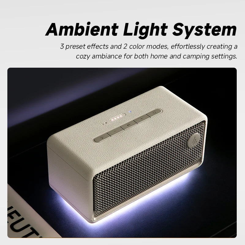 Edifier ES60 Enceinte Bluetooth portable Mini haut-parleur Barre de son sans fil 36W RMS Extérieur Étanchéité IP66 Longue autonomie