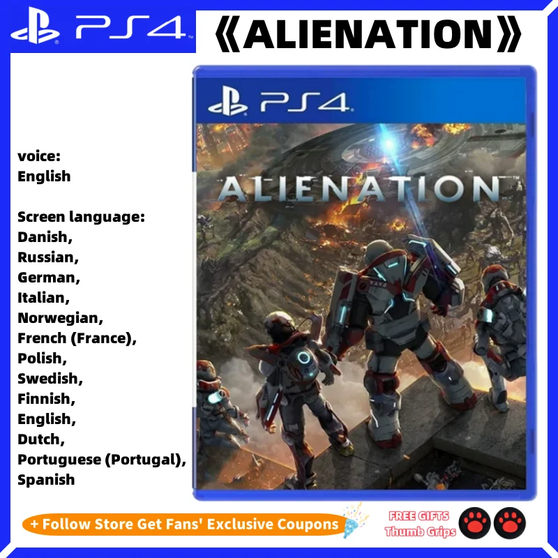 Sony Playstation 4 PS4 NEUES Spiel CD ALIENATION 100% Offizielle Original Spielkarte Angebot Playstation 4 Sony PS4 PS5 ALIENATION