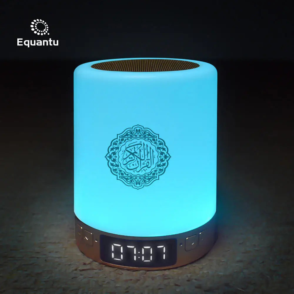 Heller Koran Azan Muslim Koran Bluetooth Lautsprecher Tragbares Nachtlicht Heilige Lampe Soundbox Musik Kabellos Caixa De Som Bocina Mp3