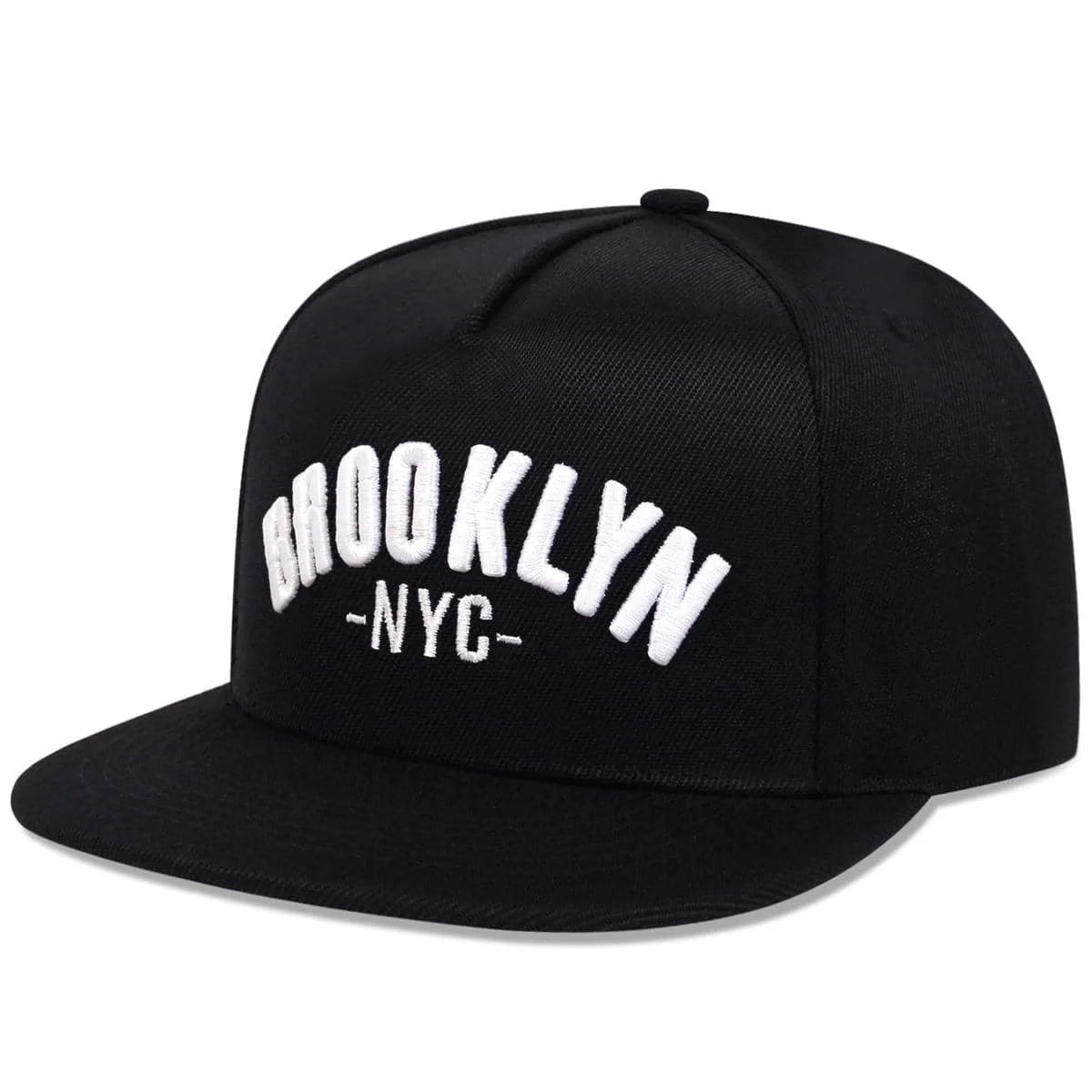 Casquettes de baseball décontractées unisexes Brooklyn brodées Hip-hop réglables pour l'extérieur Chapeau de soleil