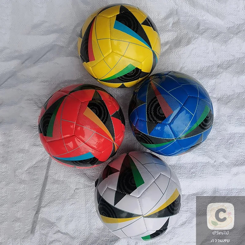 Ballon de Football Taille 2 HUA pour Jeune Adulte, Résistant à l'Usure, pour Sports de Plein Air, Entraînement, Jeu, Cadeaux d'Anniversaire