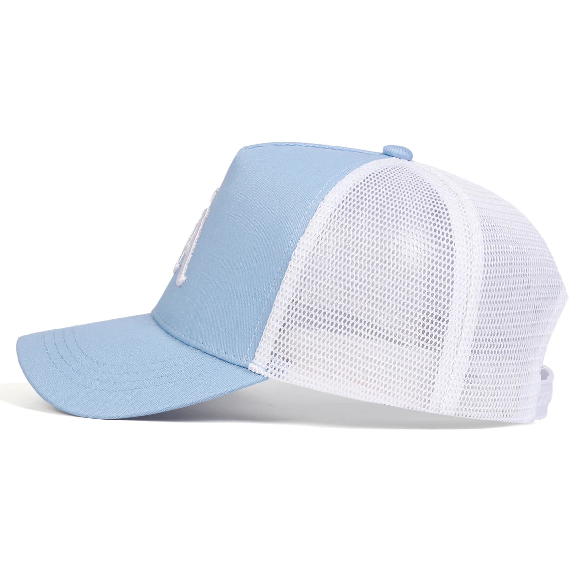 Unisex LA Stickerei Baseball Netzkappen Hip Hop Cap Frühling Sommer Outdoor Verstellbare Freizeithüte Sonnenhut