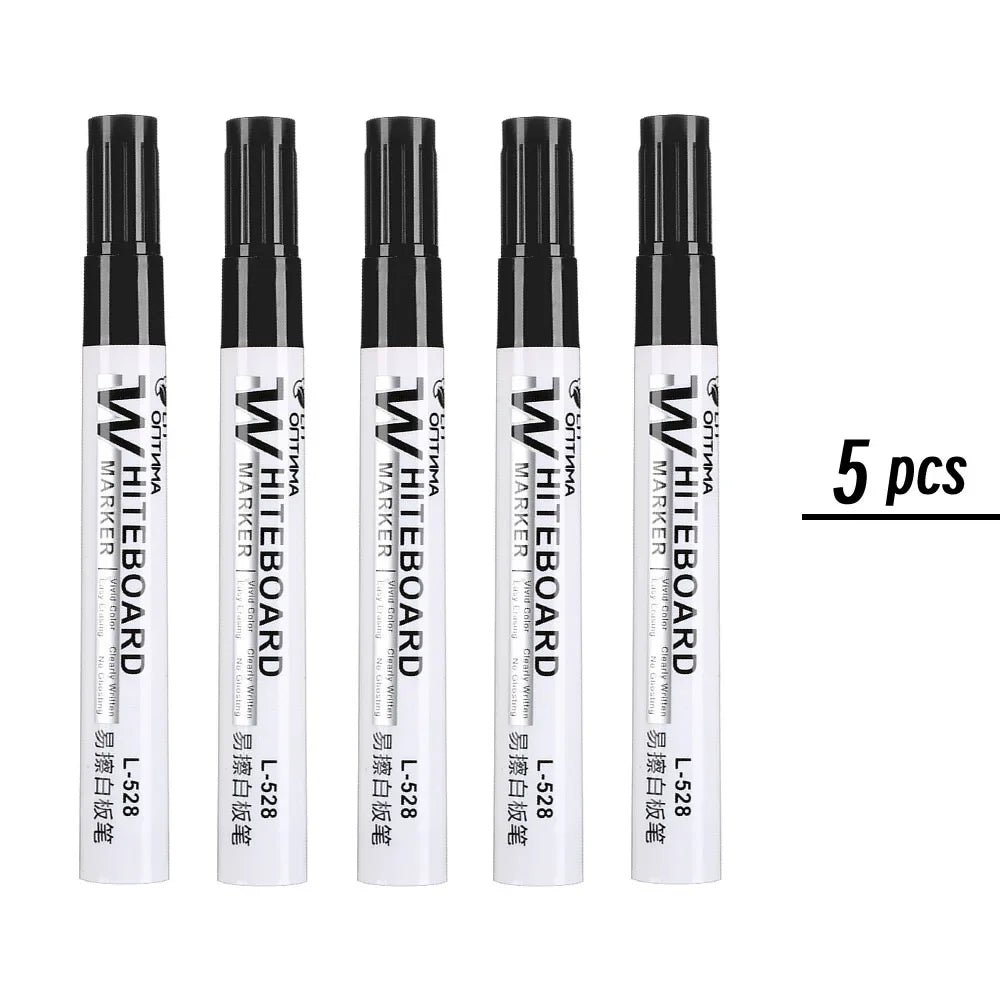 1/20pcs Erasable Whiteboard Marker Pen Blackboard Marker Teaching Chalk for Glass Ceramics Office School Art Marker Stationery