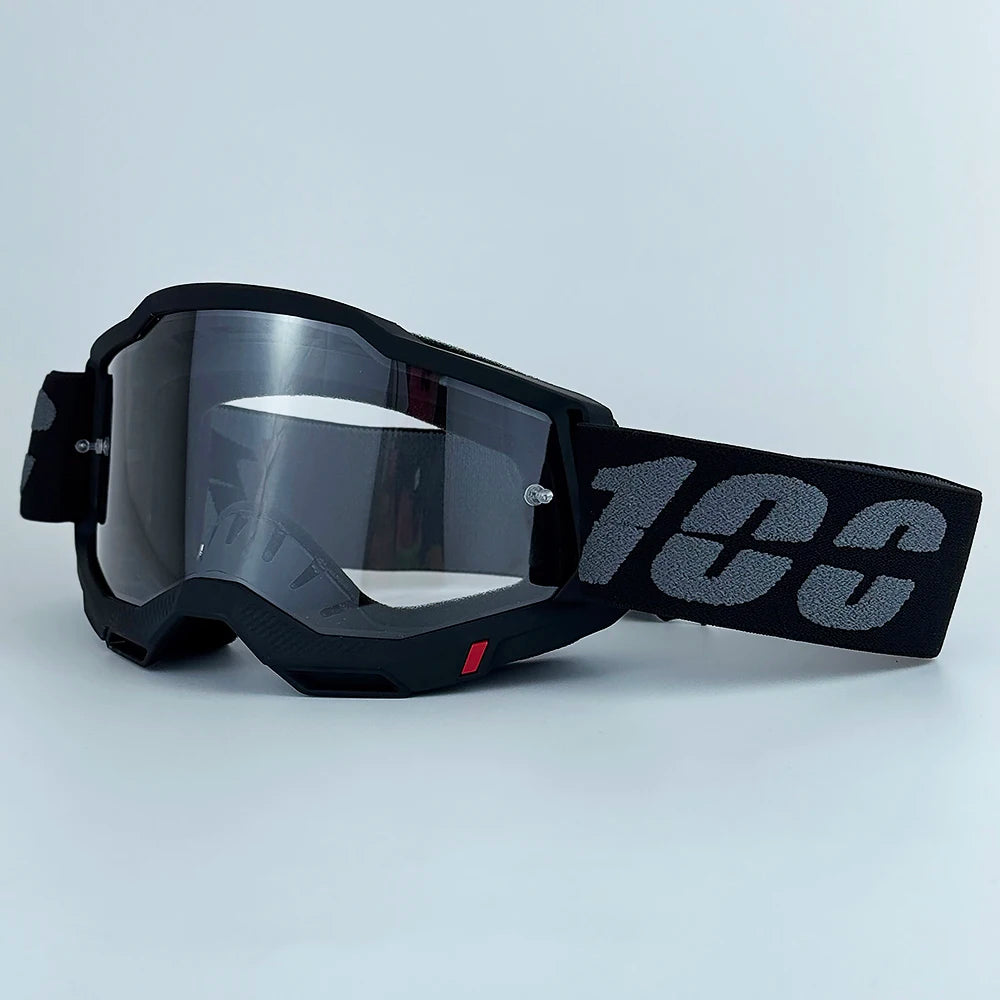 100 Motocross Goggle Glasses MX Off Road Masque Helmets Goggles Ski Sport Gafas for Motorcycle Dirt Bike Glasses and bag