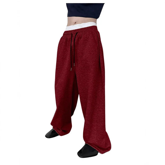 2025 New Korean style Sweatpants Sport Pants Men Running Pants Spring Summer Loose Casual Sweat Pants Straight Jogging Pants Men