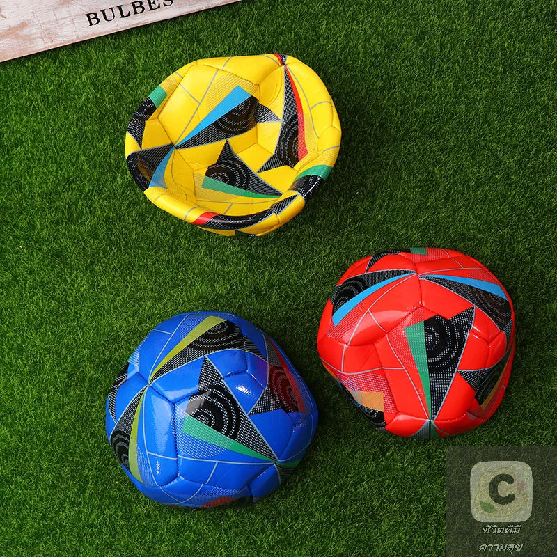 Ballon de Football Taille 2 HUA pour Jeune Adulte, Résistant à l'Usure, pour Sports de Plein Air, Entraînement, Jeu, Cadeaux d'Anniversaire