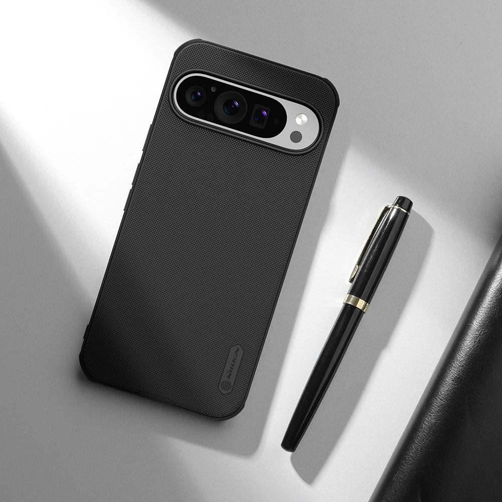 Nillkin für Google Pixel 10 Pro XL/10 Pro/10/9 Pro XL/9 Pro/9 5G Hülle weicher Rahmen Hüllen Kameraschutz 360 voll matt funda