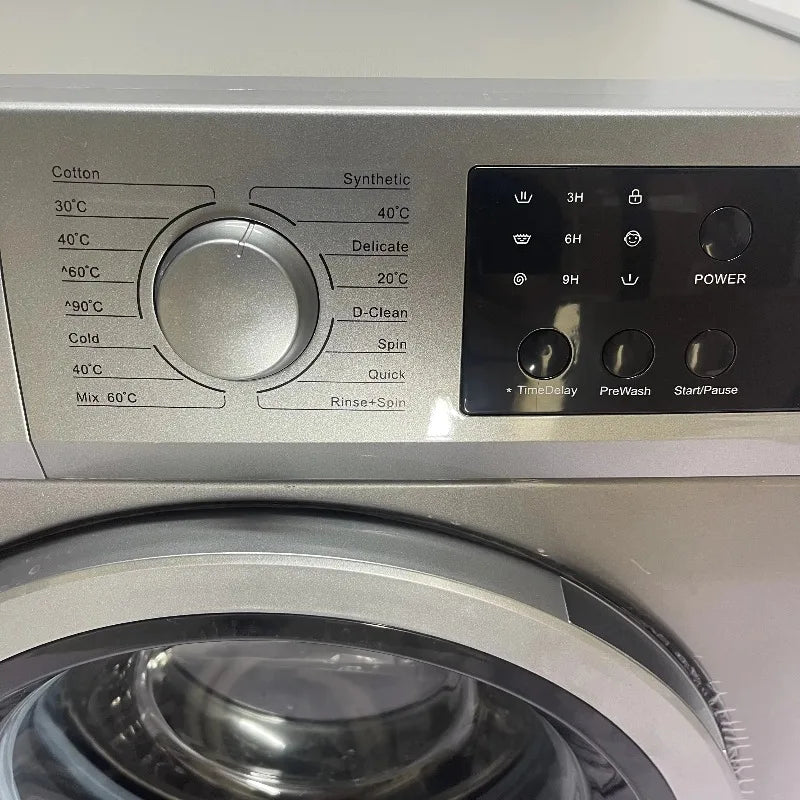 10KG Household Washer And Dryer Combo 2-in-1 Compact Washing Machine for Home Use