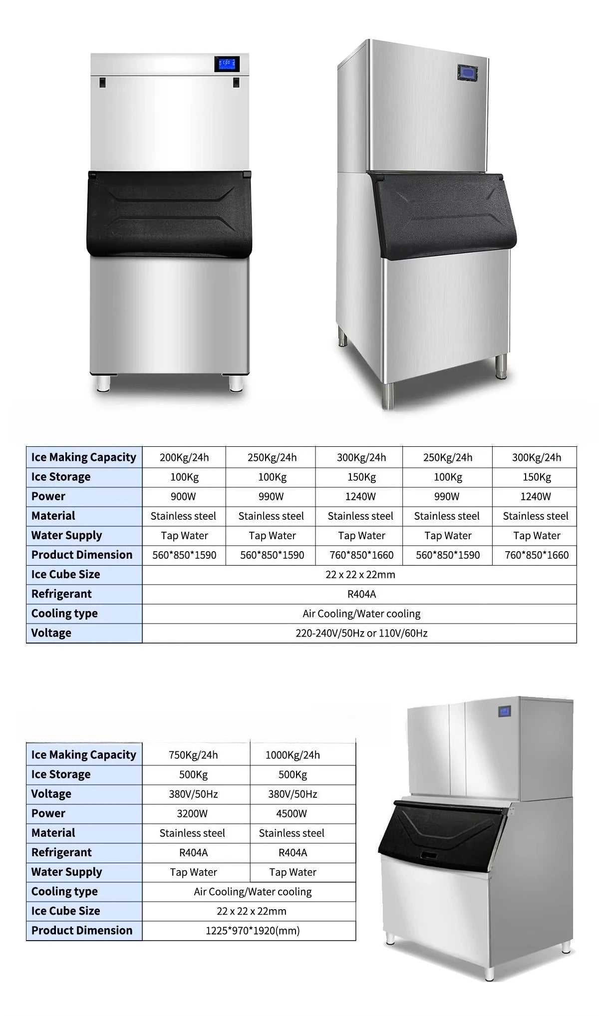 Home Use Ice Maker Countertop Ice Cube Maker High Capacity Self Cleaning for Kitchen Office Bar Party Top Pick Customized
