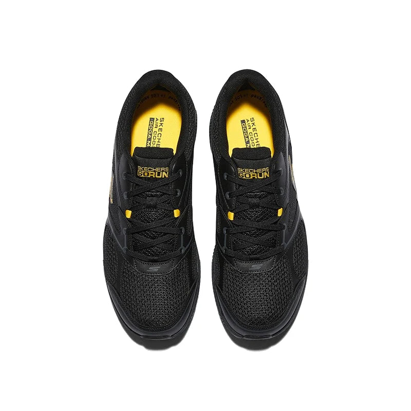 Skechers Chaussures Homme, Chaussures de sport Gorun en mesh respirant décontractées, Chaussures de marche, Chaussures de course légères avec amorti 220371-Bkyl