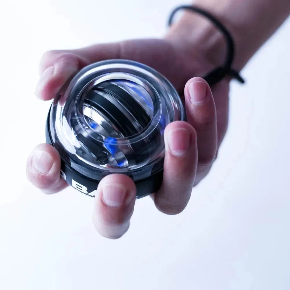 Power Ball Handgelenk-Trainer Gyro Selbststartender Unterarm-Muskelstärker Handgelenkstärker für Konditionstrainingsgeräte