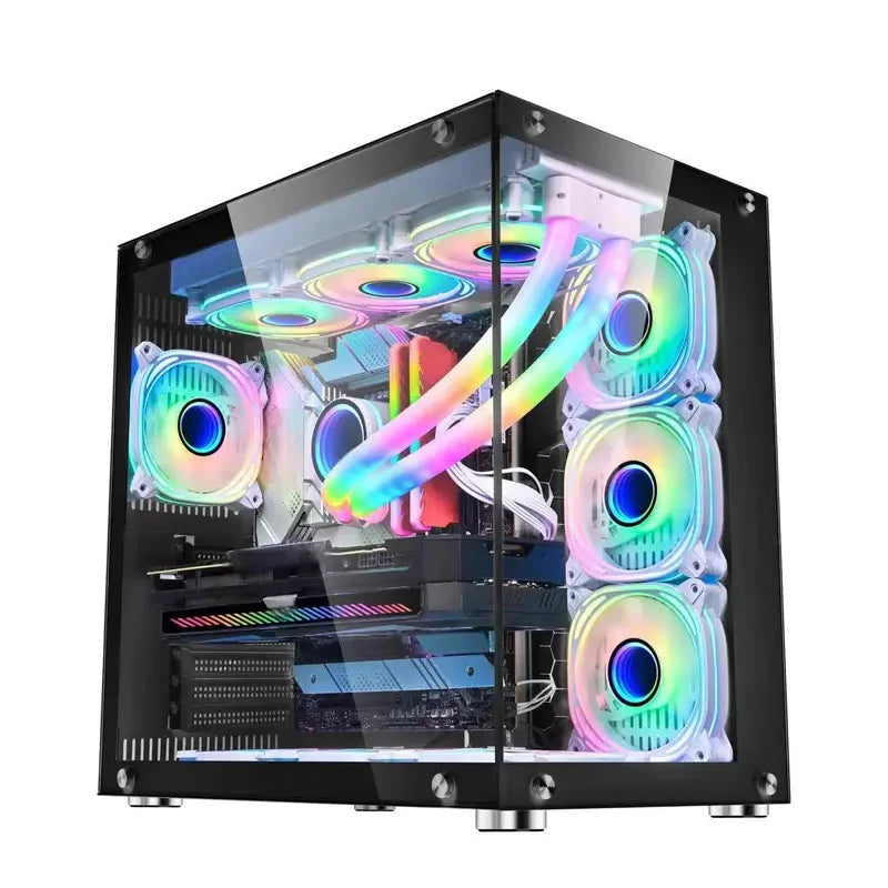 AOTESIER 5 9400 F RX580 PC Gamer Complet Pas Cher, Ensemble d'équipement Informatique Personnalisé, Ordinateurs de Bureau Préassemblés, Vente en Gros, Assemblage PC Gamer de Bureau
