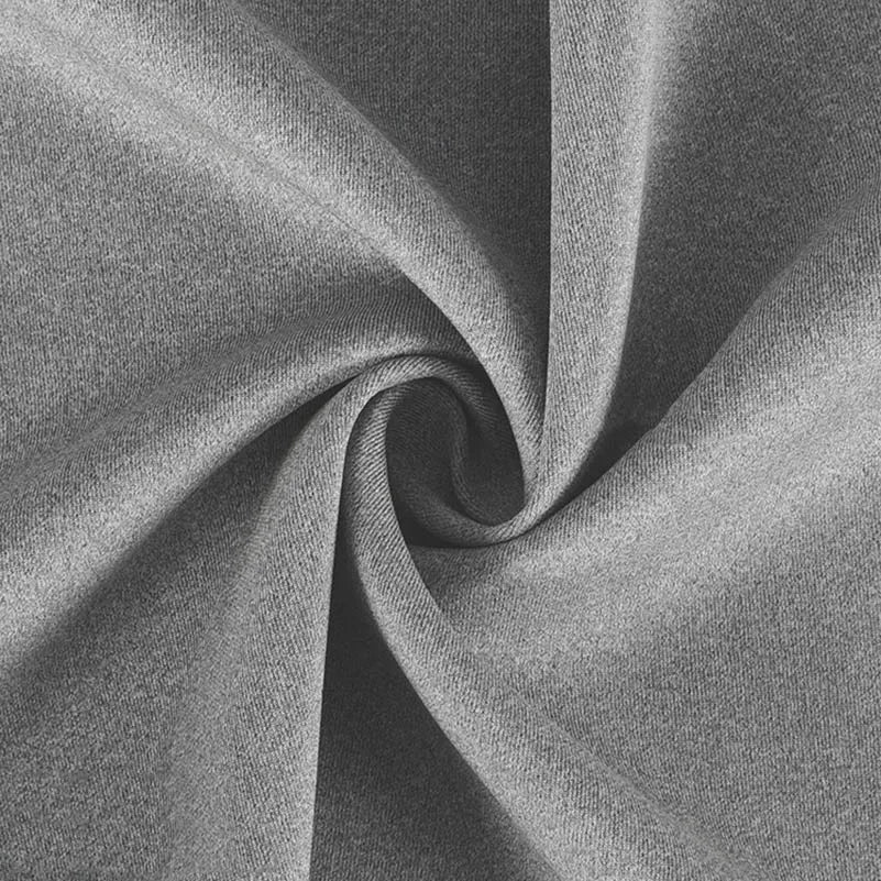 Tissu tricoté élastique Scuba résistant à l'usure, anti-boulochage pour la couture de pulls, jupes, uniformes scolaires, vêtements de sport au mètre