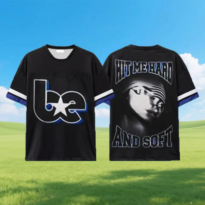 2025 Neuer Sommer Billie Jubiläums-Trikot Erwachsene T-Shirt Schnelltrocknende Fußballtrainingskleidung Sportbekleidung Kurzarm-Oberteil