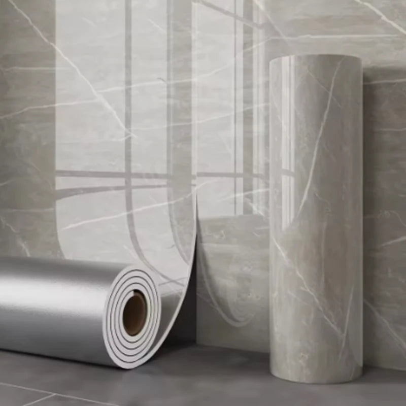 1 roll of 40cm self-adhesive marble imitation ceramic tile PVC wallpaper bathroom waterproof wall sticker bedroom wallpaper
