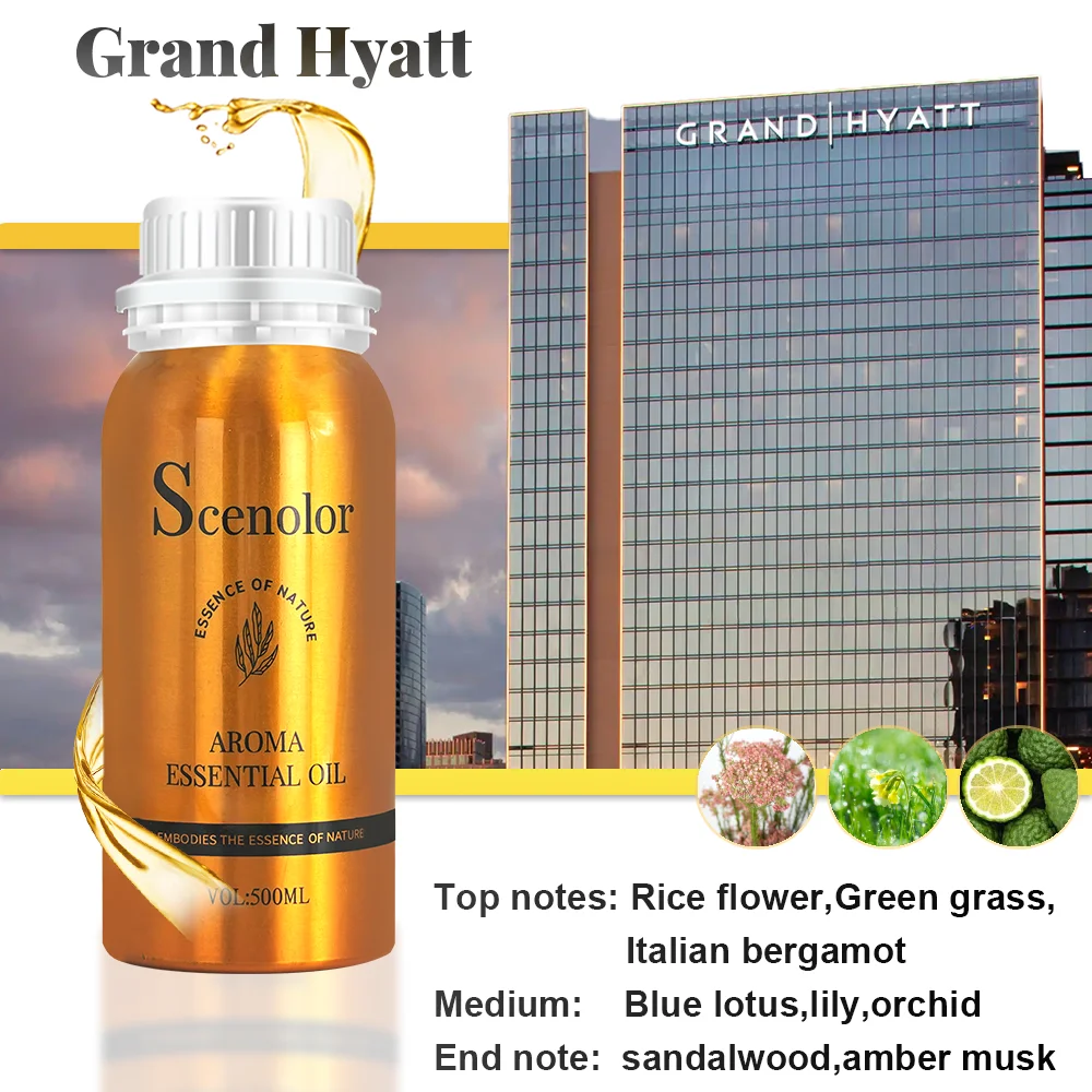 500ML Hotel Room Fragrance Diffuser for Home Air Freshener Scenting Device Air Purifier Humidifier Car Essential Oil Refil
