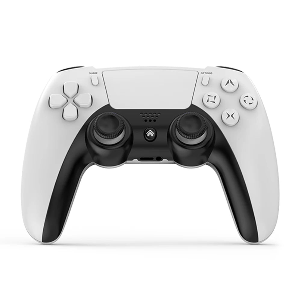 Kabelloses Gamepad für P4 Bluetooth-kompatibler Gamecontroller für P4 Slim/P4 Pro/Steam Plattform Win 10 PC Joystick