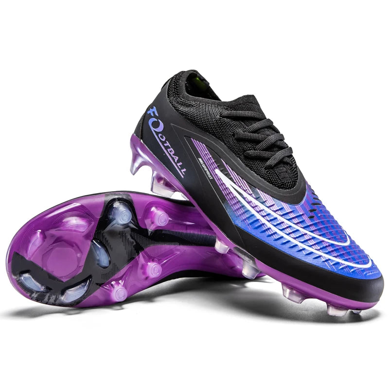 H08-1 Professionelle Herren-Fußballschuhe Training Rutschfeste Stollenschuhe TF/FG Fußballschuhe Chuteira Campo für Männer 35-45