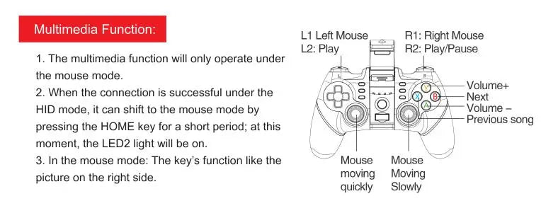Gamepad Control Bluetooth Pubg Controller Mobile For iPhone Android PC PS4 PS3 Playstation 4 3 Nintendo Switch Gaming Game Pad
