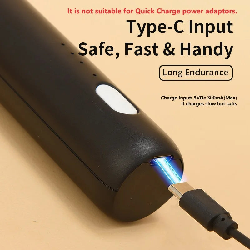 CHAUD Mousseur à lait électrique + Fouet à œufs Recharge sans fil Type-C 3 vitesses Mini batteur à main Mousseur à café Outils de cuisine