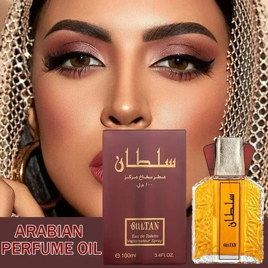 Arabic Original Perfume 100ml Women Men Eau De Parfum Long Lasting Pheromones Fragrance Spray Deodorants Gift Box