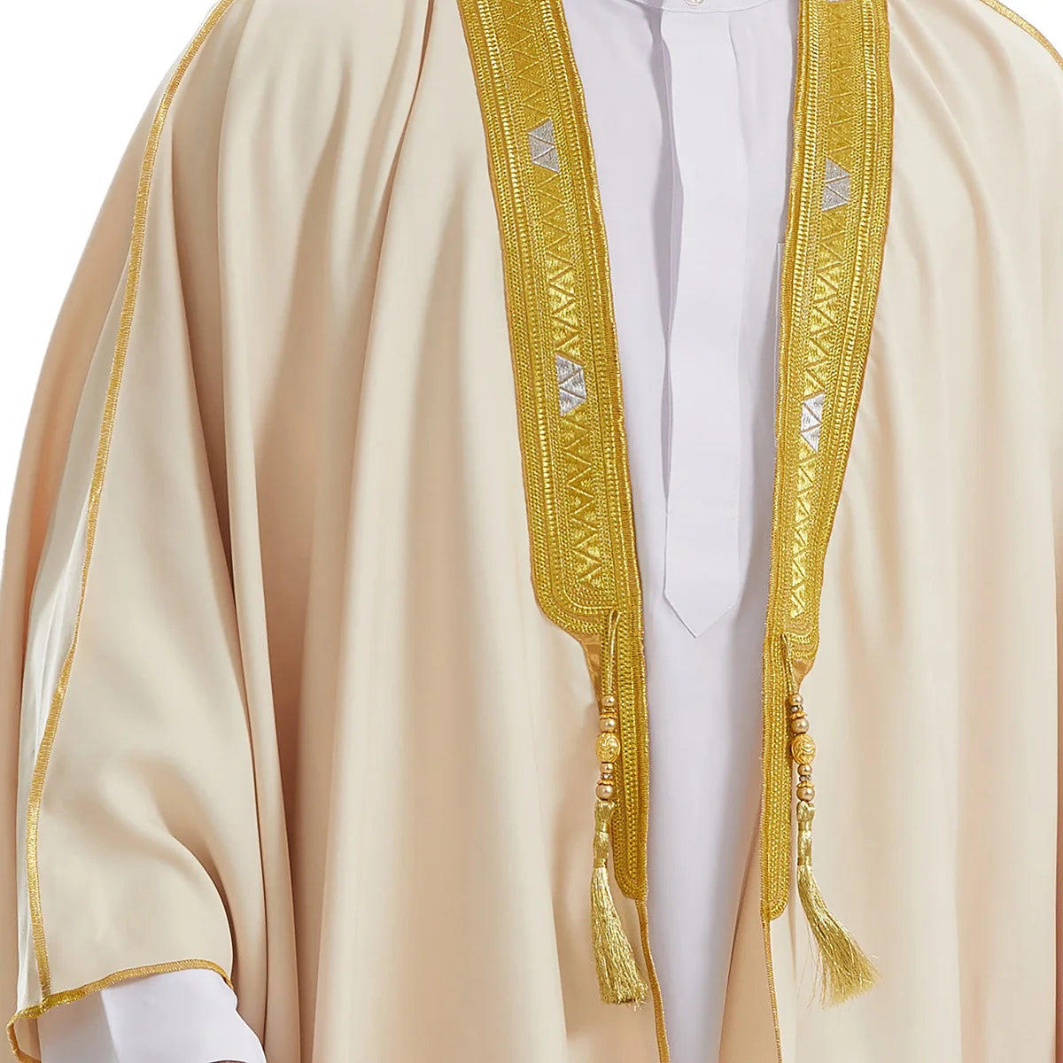 Eid Muslim Men Jubba Thobe Dishdasha Open Abaya Islamic Ramadan Cardigan Robe Saudi Arabic Musulman Caftan Dubai Djellaba