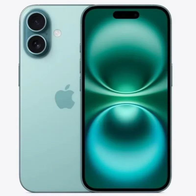 Apple iPhone 16 128 Go/256 Go, écran Super Retina XDR OLED de 6,1 pouces, puce A18, téléphone portable original débloqué iphone16