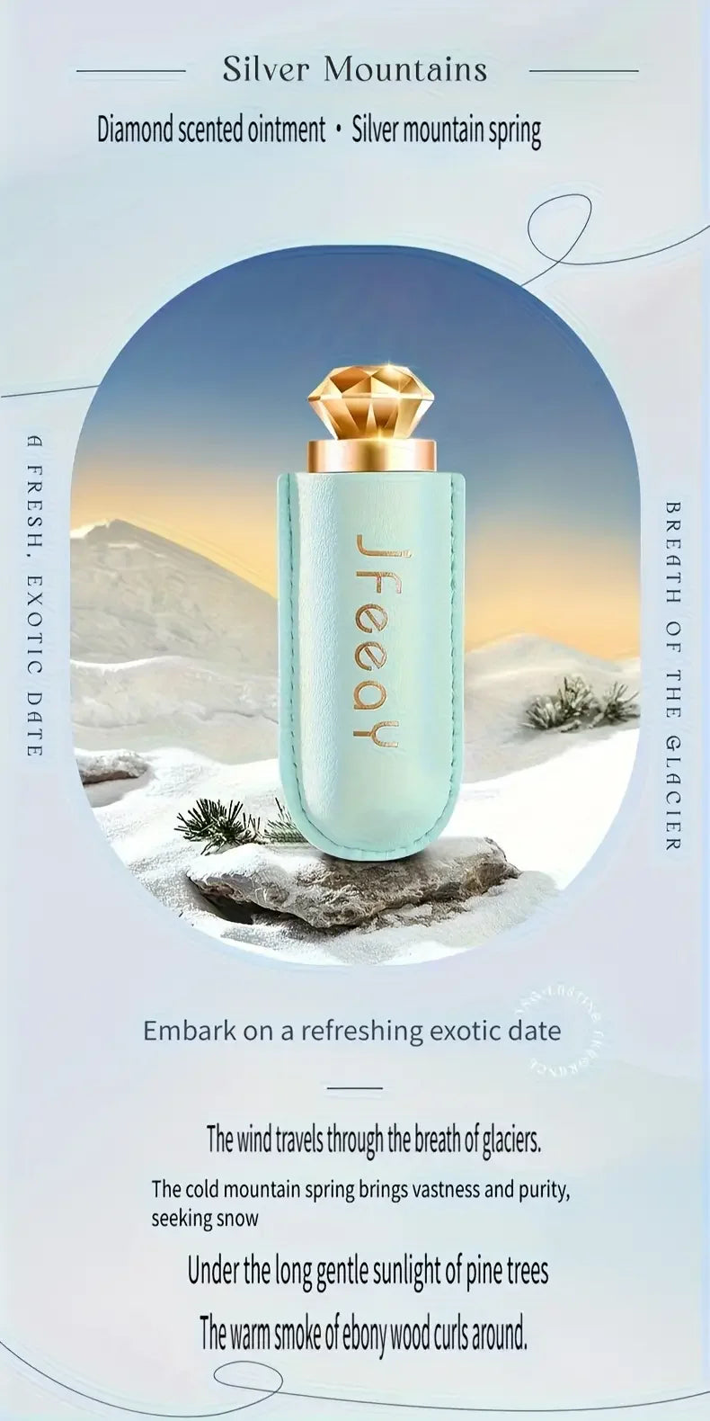 Tragbares festes Parfüm für Damen und Herren, erfrischend langanhaltender fester Balsam, Parfüm für Dating und Alltag, Geschenk-Aromatherapie