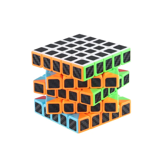 Carbon Fiber Professor's Cube Starry Cube 3X3 4X4 5x5 Speed Puzzle Children's Toy Anti-stress Toys for Children Gifts