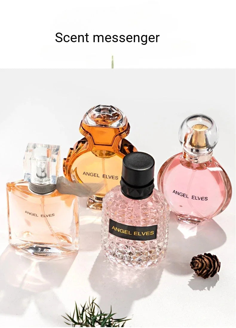 Original Damen Parfüm Geschenkbox Parfüm-Set 4 Stück * 30 ml Lang anhaltender frischer Duft Eau De Toilette Geschenk für Damen Herren Pheromon
