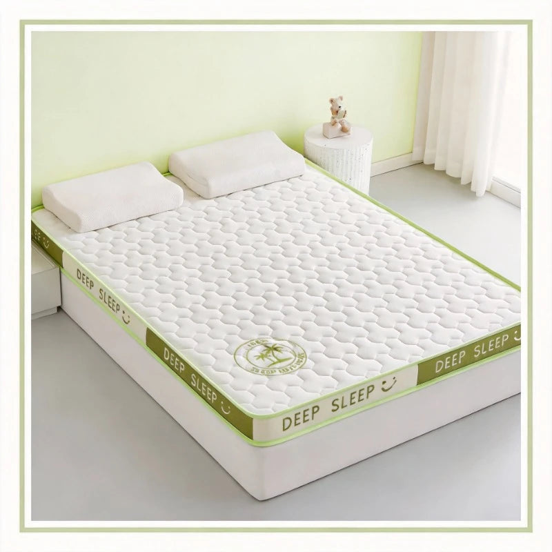 Nouveau matelas en latex à mémoire de forme 6/10 cm, tapis de tatami en éponge de haute qualité, matelas double, King, Queen Size, produit de lit épais et chaud