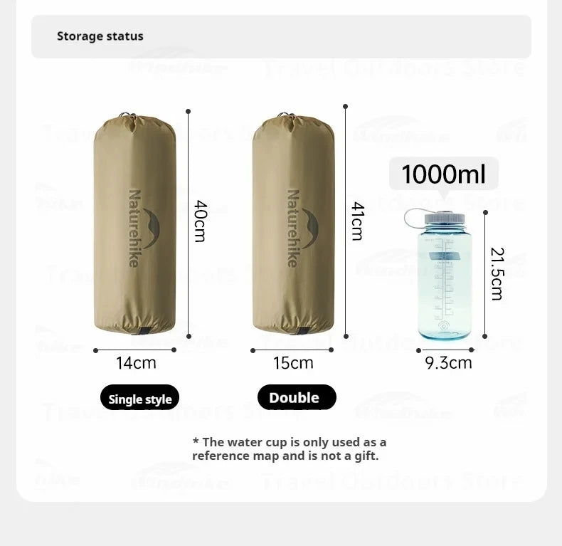 Naturehike Mongar UL BASE PRO 123 People Tent Trekking Backpacking Shelter Tent 20D Nylon Waterproof Ultralight Outdoor Camping