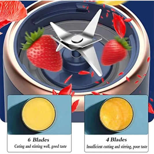 Extracteur de jus électrique de fruits 400 ML, mélangeur de milkshake, machine à jus portable, mixeur multifonction domestique à double tasse