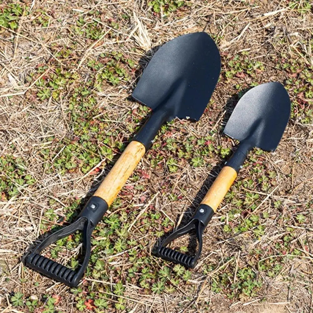 Pelle à bêcher 36/50.5cm, bêche en acier au manganèse, petite pelle pour enfants, pelle de jardin étanche et antirouille pour plage, camping, extérieur