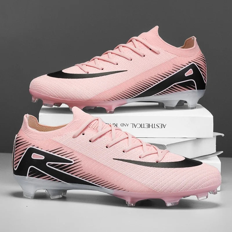 Nouvelles chaussures de football d'extérieur pour hommes Crampons de football Match Entraînement TF/FG Gazon Cheville Crampons longs Sport Haute qualité à succès